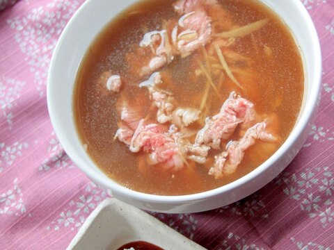 台湾南部のソールフード『牛肉湯（ニョーロータン）』
